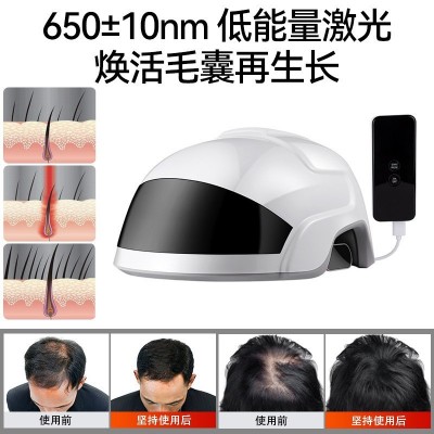 Lescolton激光生发仪生发头盔密发增发育发养发智能激光生发帽图2