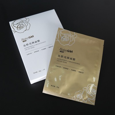 雨溦金箔面膜补水保湿面膜护肤精华胶原蛋白贴片面膜补水女士批发图2