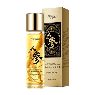 韩伦美羽人参精粹抗皱精华水嫩肤湿敷补水保湿化妆水提亮 肤色批发图4