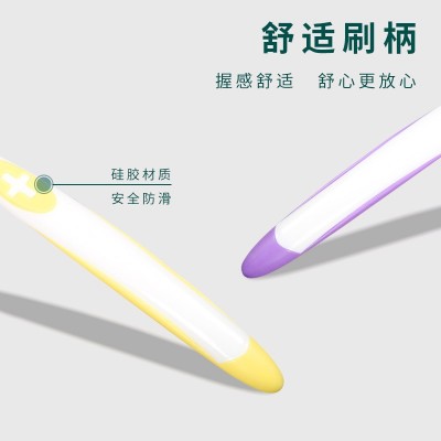 两面针通用高级软毛硅胶牙刷宽头家用套装情侣牙缝刷批发日用品图3