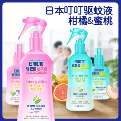 日本叮叮防蚊喷雾防驱蚊喷雾液花露水户外防蚊驱蚊代发批图3