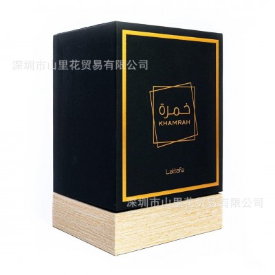 跨境爆品Lattafa Perfumes Khamrah中东阿拉伯中性古龙香水喷雾图3